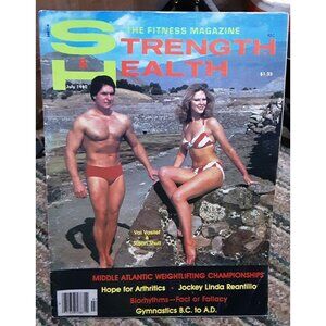Strength And Health Magazine July 1980 Val Vasilef and Susan Shull